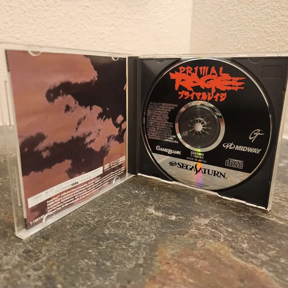 Game - Primal Rage (CIB) - Saturn [JAP Import]